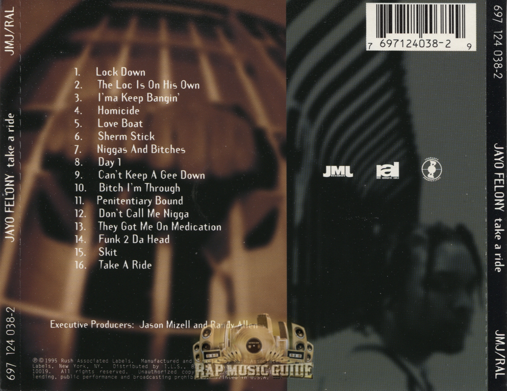 Jayo Felony - Take A Ride: CD | Rap Music Guide